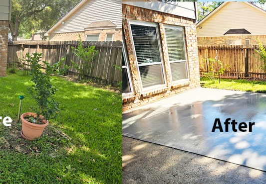 Patio-Concrete-Installation-in-Katy